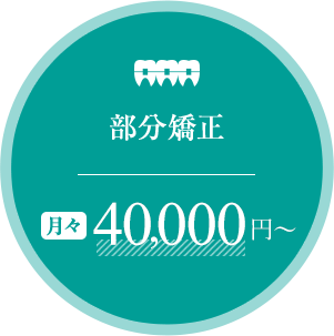 大阪で月々40,000円からの安い部分矯正ならHANA Intelligence 歯科•矯正歯科